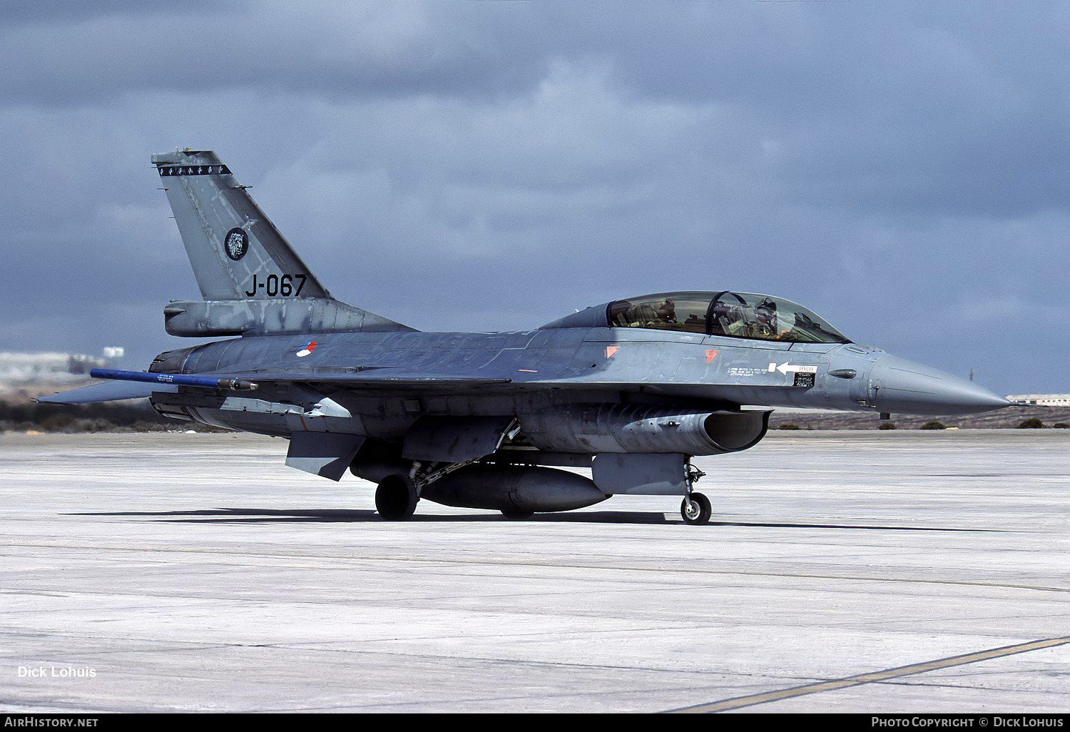 Aircraft Photo of J-067 | General Dynamics F-16BM Fighting Falcon | Netherlands - Air Force | AirHistory.net #342318