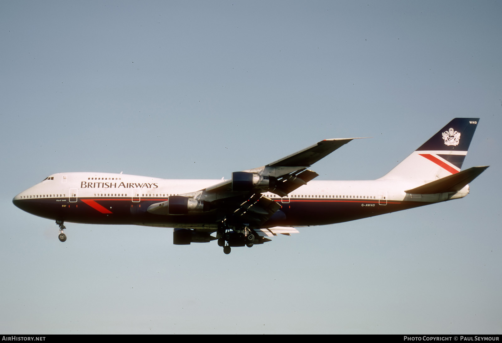 Aircraft Photo of G-AWND | Boeing 747-136 | British Airways | AirHistory.net #342321