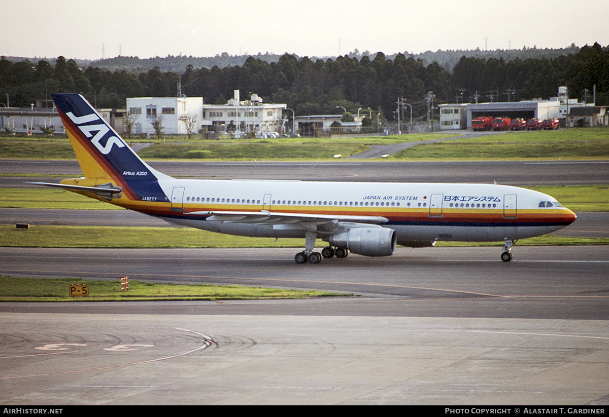 Aircraft Photo of JA8277 | Airbus A300B4-2C | Japan Air System - JAS | AirHistory.net #342325