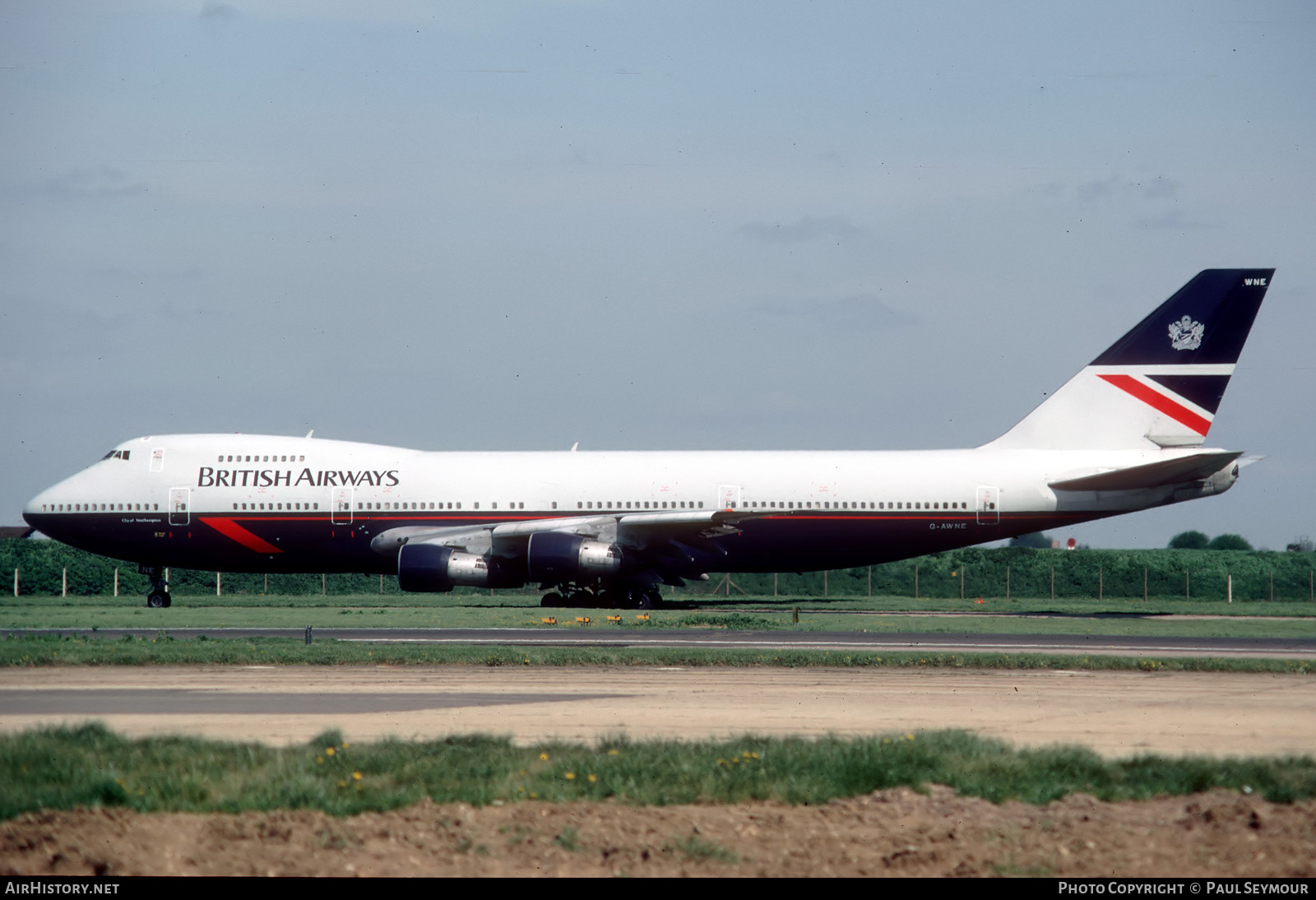 Aircraft Photo of G-AWNE | Boeing 747-136 | British Airways | AirHistory.net #342331