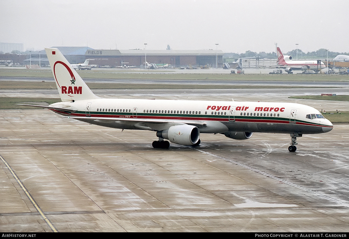 Aircraft Photo of CN-RMZ | Boeing 757-2B6 | Royal Air Maroc - RAM | AirHistory.net #342343