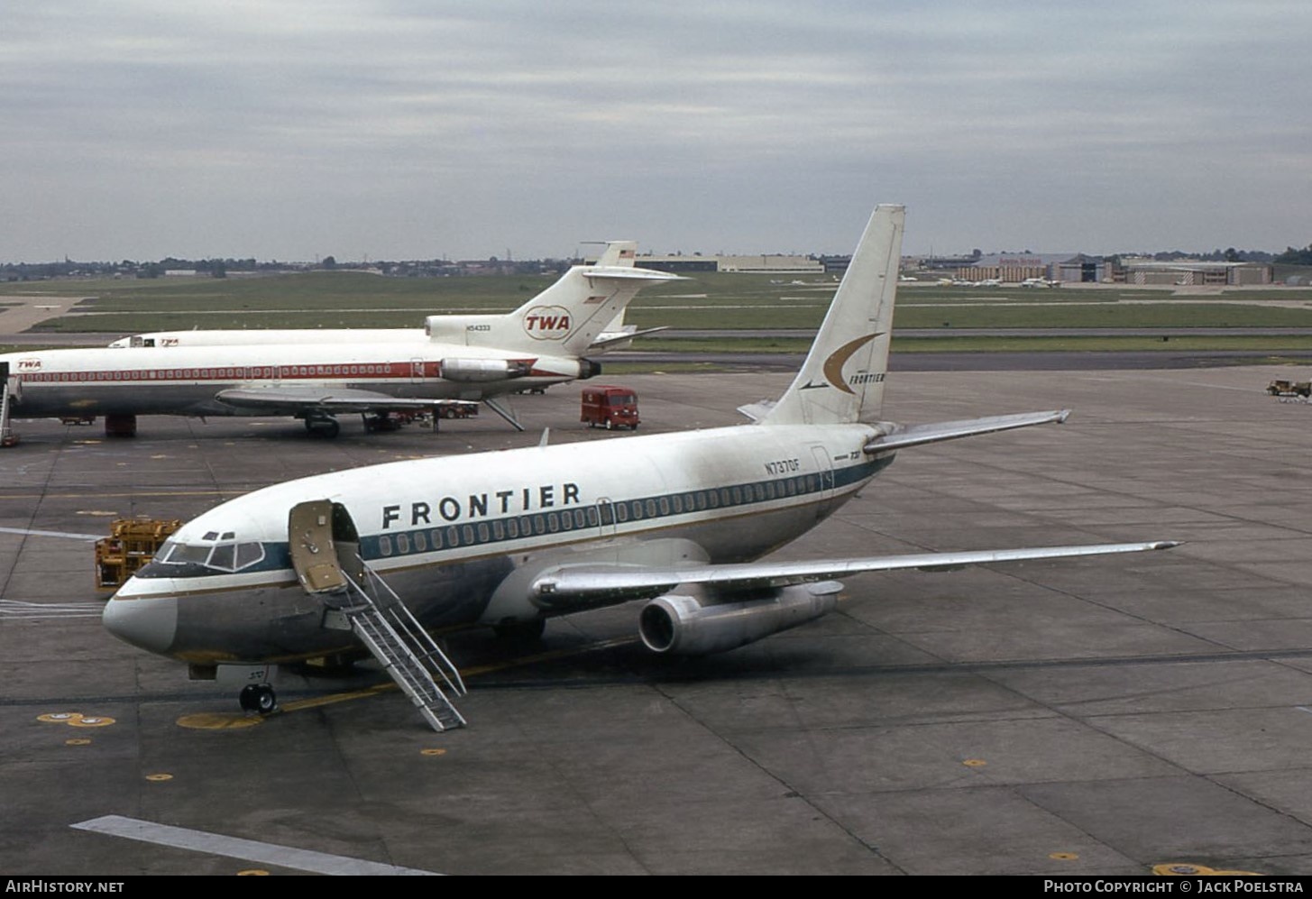 Aircraft Photo of N7370F | Boeing 737-2C0 | Frontier Airlines | AirHistory.net #342357