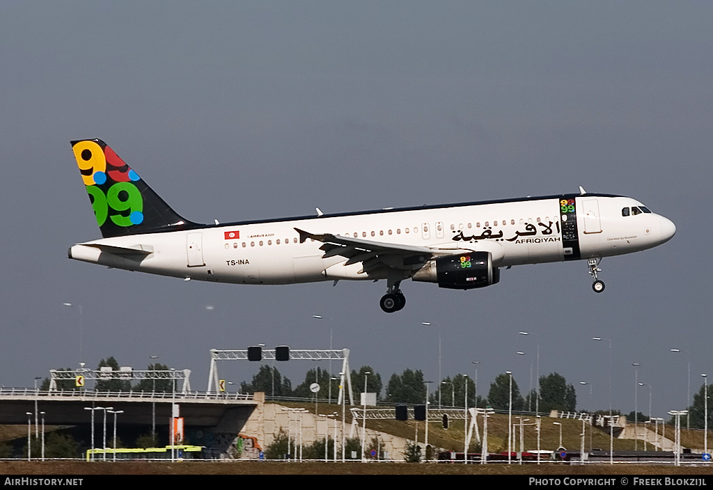Aircraft Photo of TS-INA | Airbus A320-214 | Afriqiyah Airways | AirHistory.net #342362