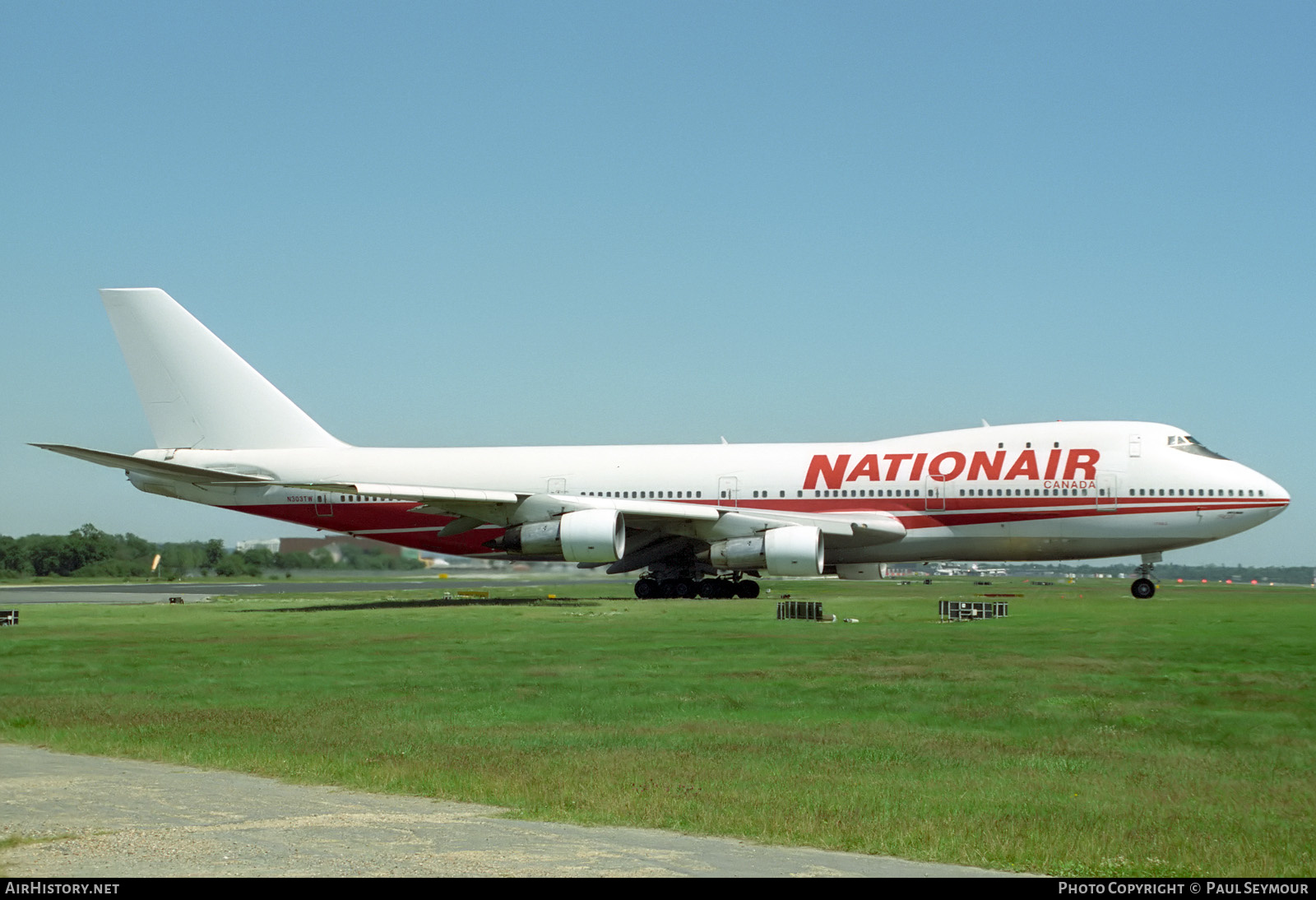 Aircraft Photo of N303TW | Boeing 747-257B | Nationair | AirHistory.net #342364