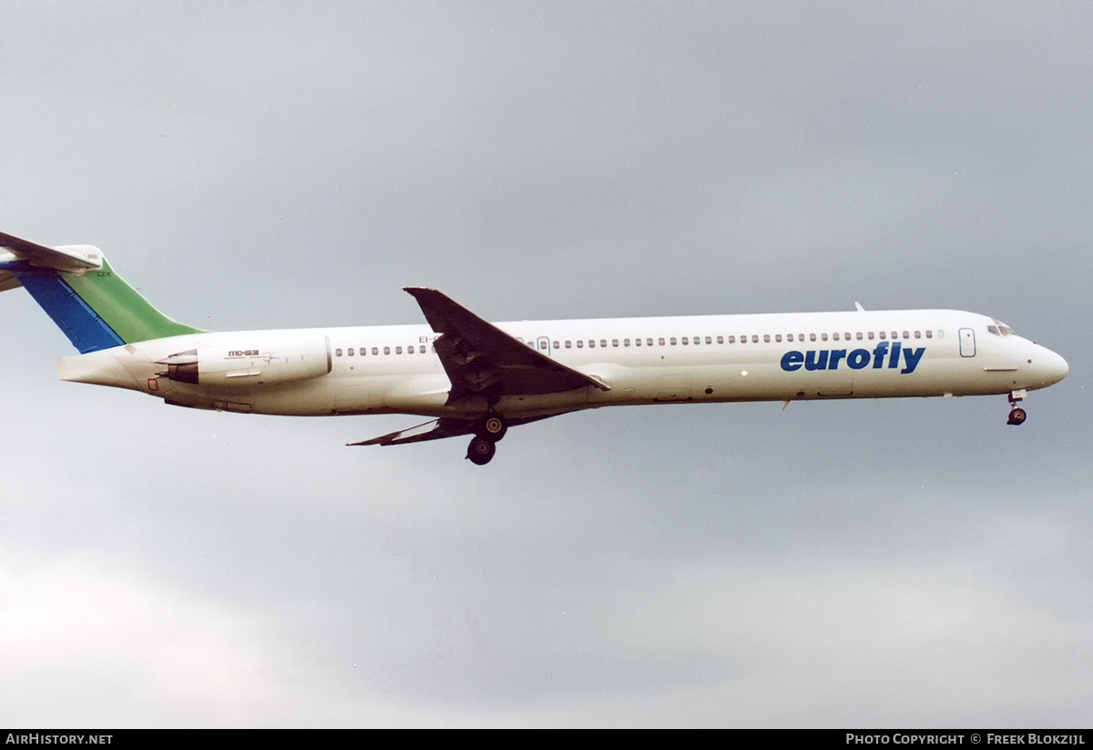 Aircraft Photo of EI-CEK | McDonnell Douglas MD-83 (DC-9-83) | Eurofly | AirHistory.net #342368