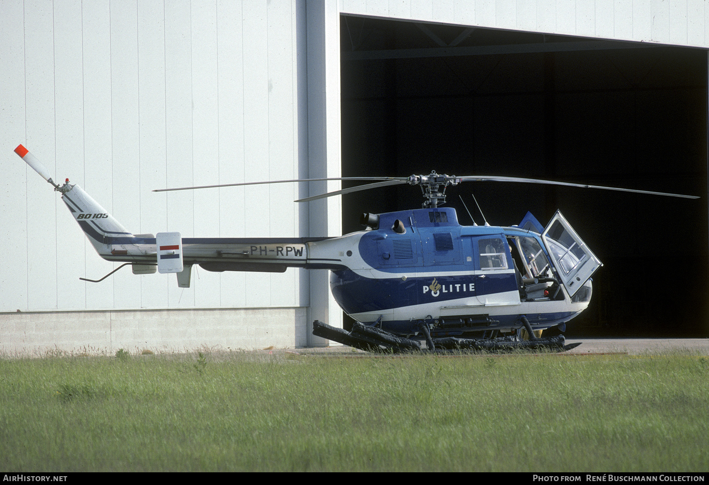 Aircraft Photo of PH-RPW | MBB BO-105CB | Politie | AirHistory.net #342395