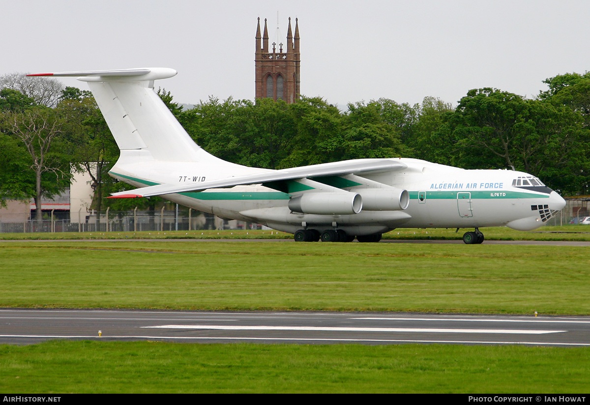 Aircraft Photo of 7T-WID | Ilyushin Il-76TD | Algeria - Air Force | AirHistory.net #342404