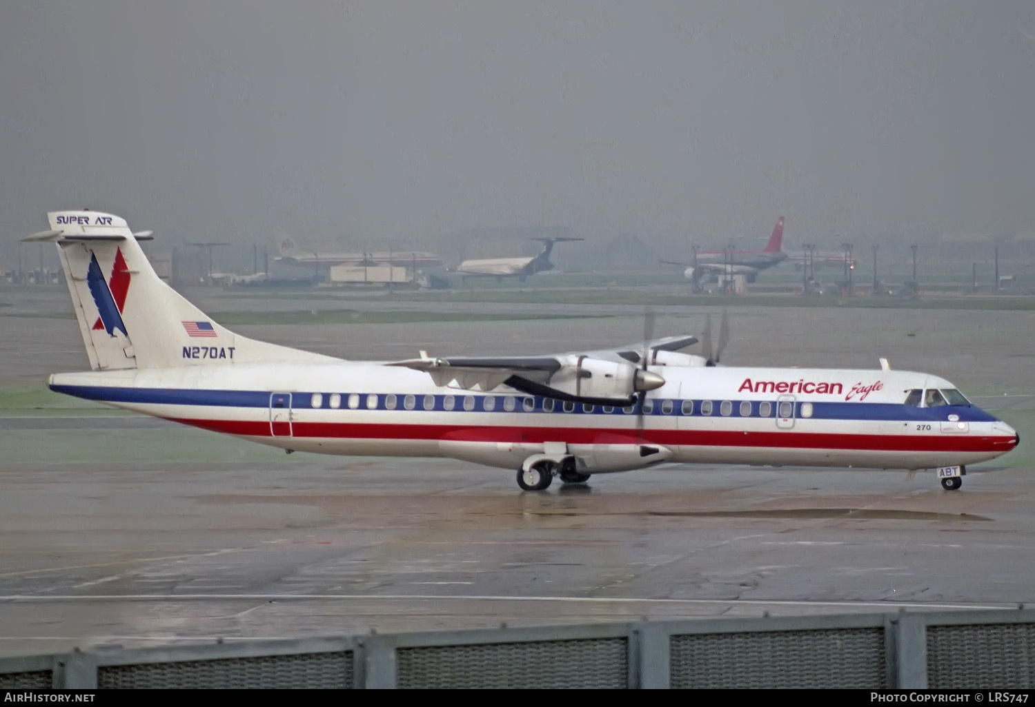 Aircraft Photo of N270AT | ATR ATR-72-201 | American Eagle | AirHistory.net #342410