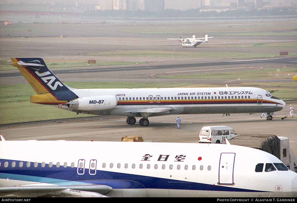 Aircraft Photo of JA8278 | McDonnell Douglas MD-87 (DC-9-87) | Japan Air System - JAS | AirHistory.net #342414