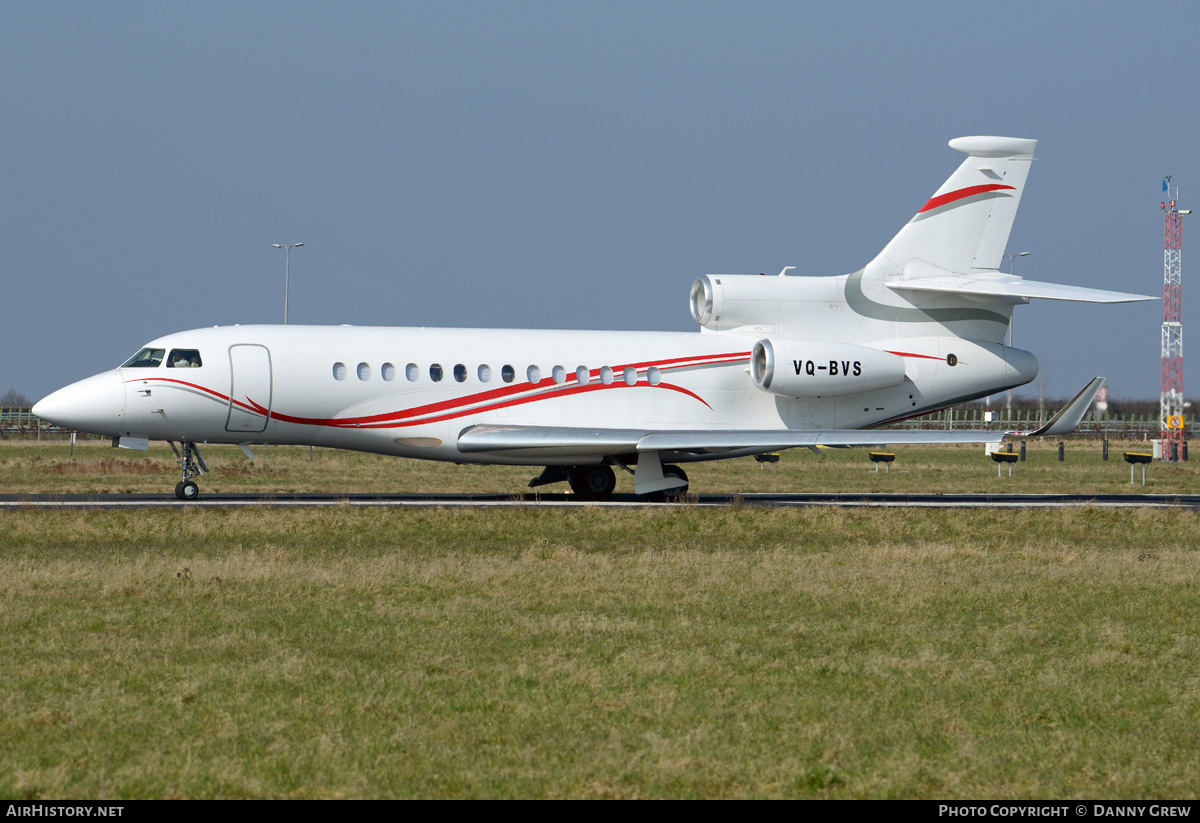 Aircraft Photo of VQ-BVS | Dassault Falcon 7X | AirHistory.net #342421