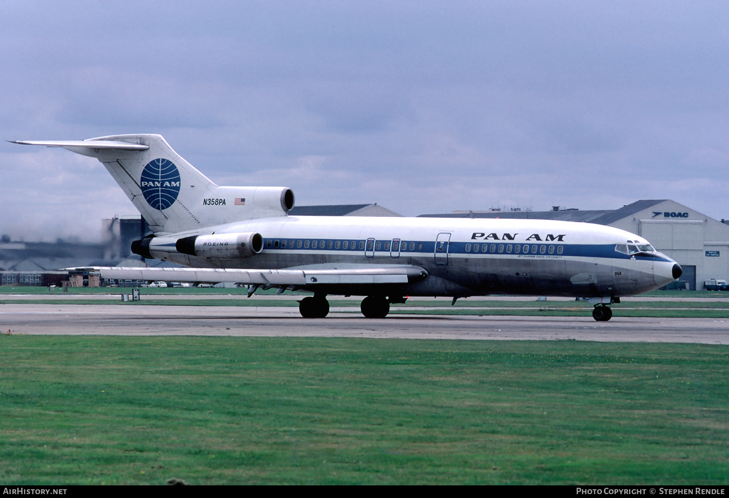 Aircraft Photo of N358PA | Boeing 727-21 | Pan American World Airways - Pan Am | AirHistory.net #342424