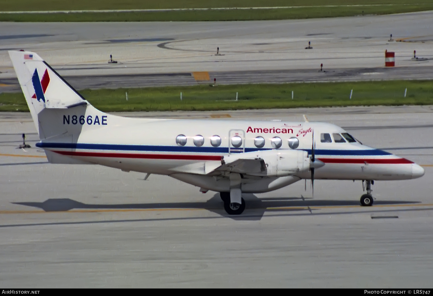 Aircraft Photo of N866AE | British Aerospace BAe-3201 Jetstream Super 31 | American Eagle | AirHistory.net #342434