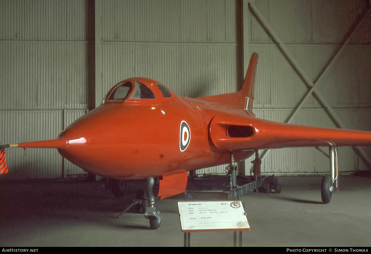 Aircraft Photo of WZ736 | Avro 707A | UK - Air Force | AirHistory.net #342450