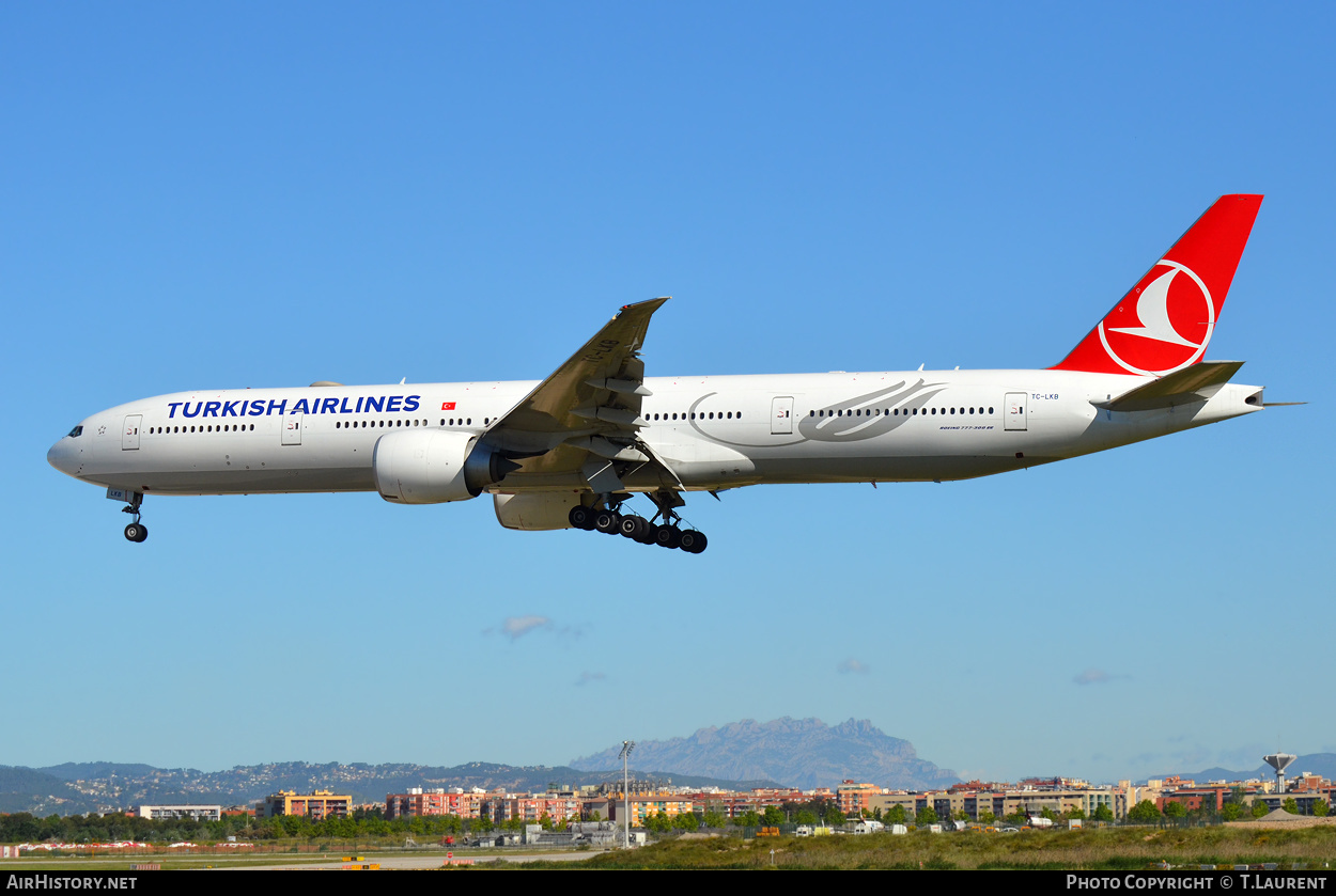 Aircraft Photo of TC-LKB | Boeing 777-36N/ER | Turkish Airlines | AirHistory.net #342457