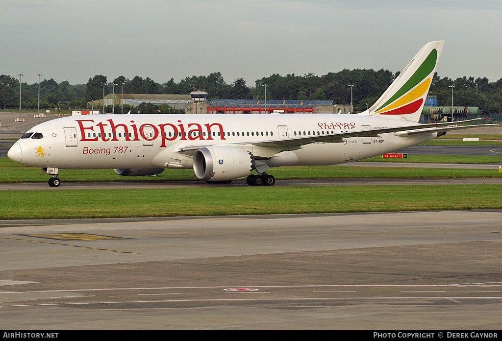 Aircraft Photo of ET-AOP | Boeing 787-8 Dreamliner | Ethiopian Airlines | AirHistory.net #342459