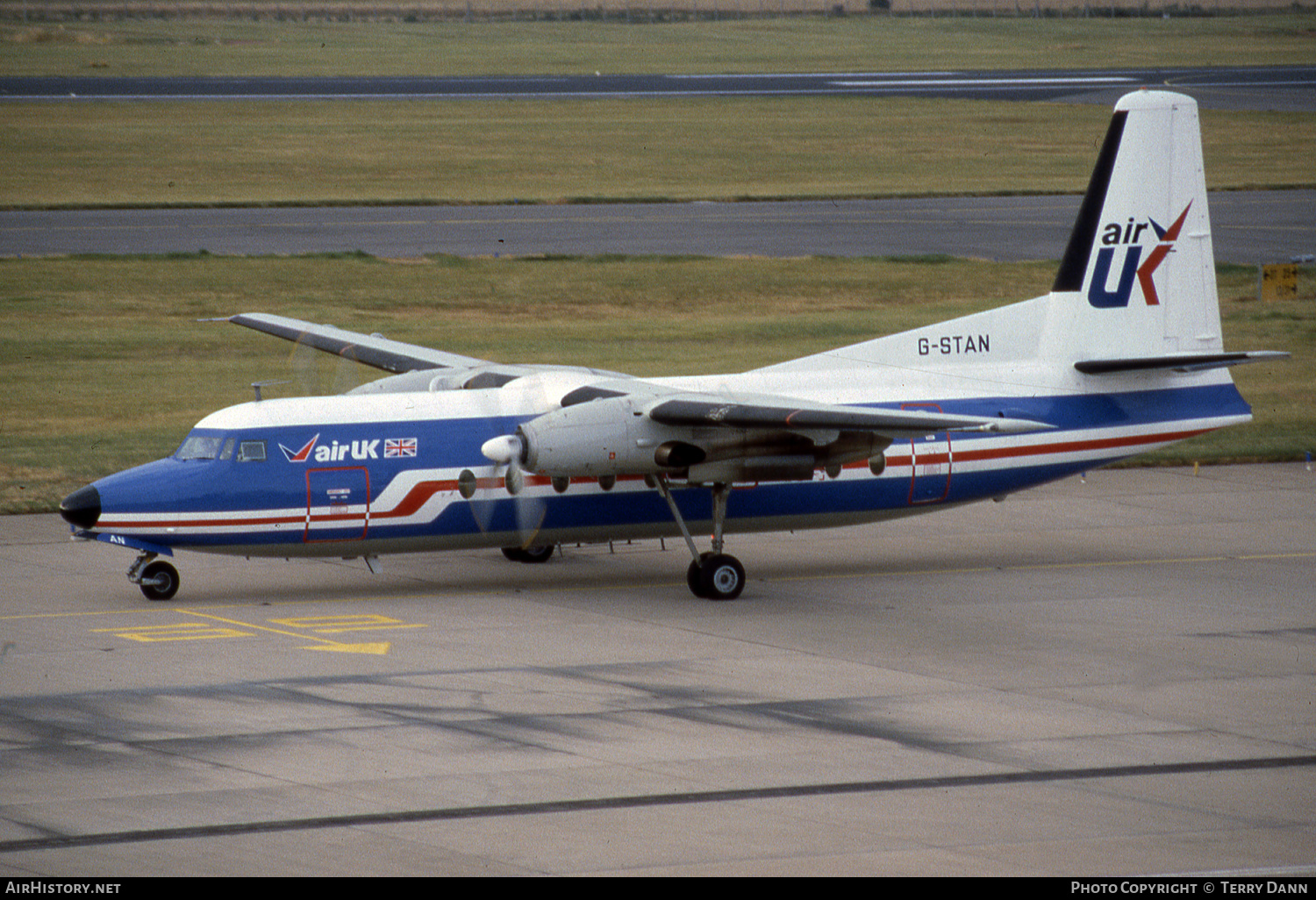 Aircraft Photo of G-STAN | Fokker F27-200 Friendship | Air UK | AirHistory.net #342463