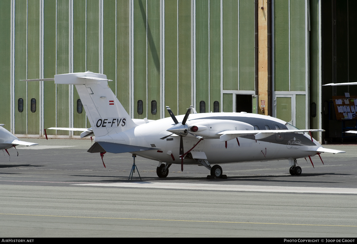 Aircraft Photo of OE-FVS | Piaggio P-180 Avanti | Wind Jet Platinum Line | AirHistory.net #342477