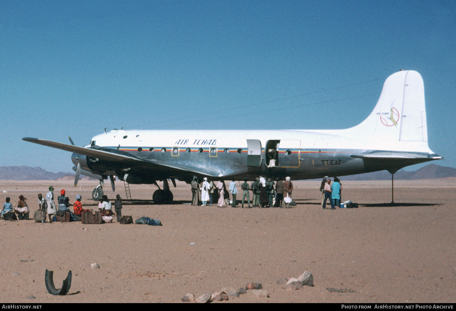 Aircraft Photo Of Tt Eaf Douglas C 54a Skymaster Air Tchad Airhistory Net 342508