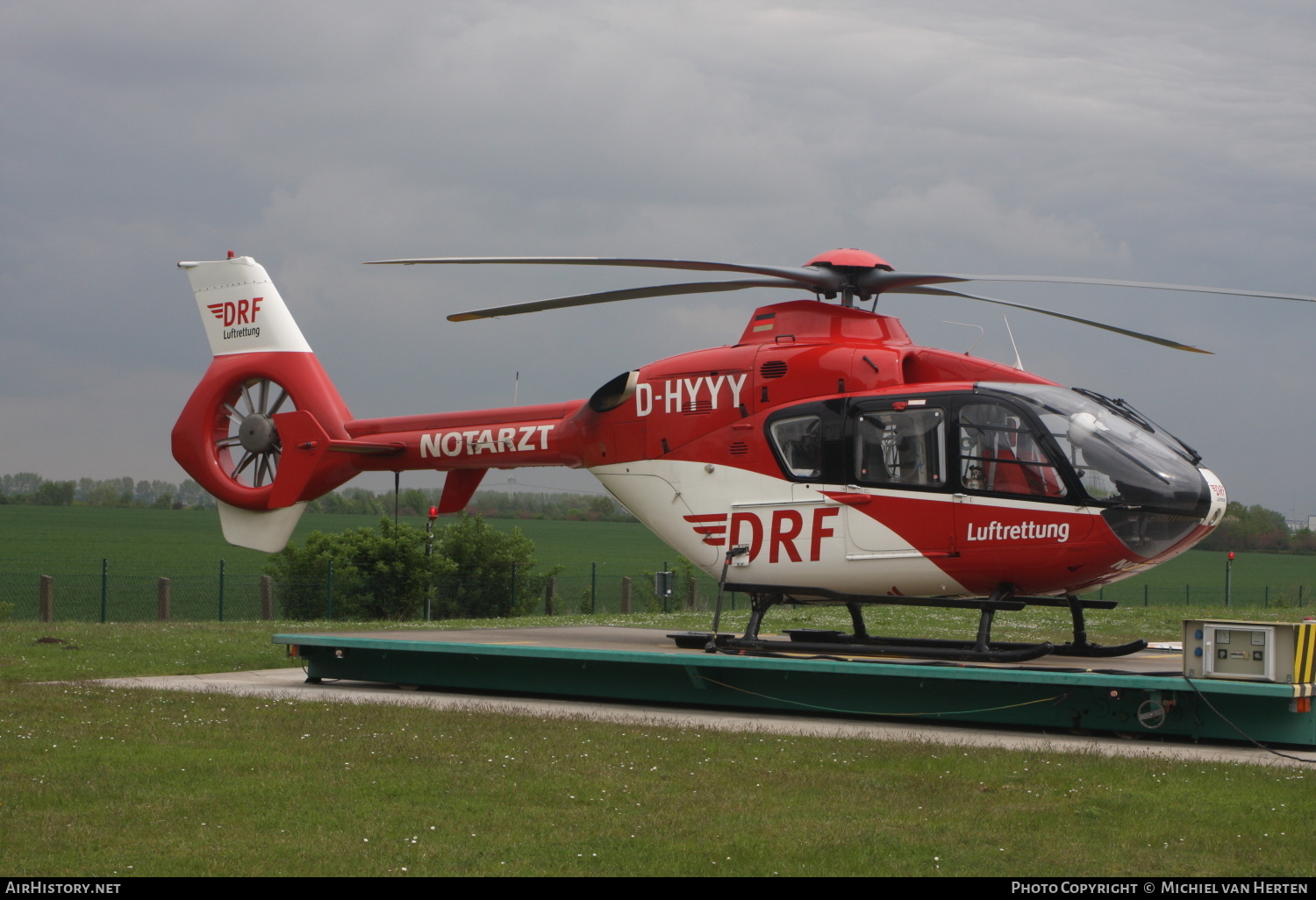 Aircraft Photo of D-HYYY | Eurocopter EC-135P-1 | DRF Luftrettung - German Air Rescue | AirHistory.net #342509