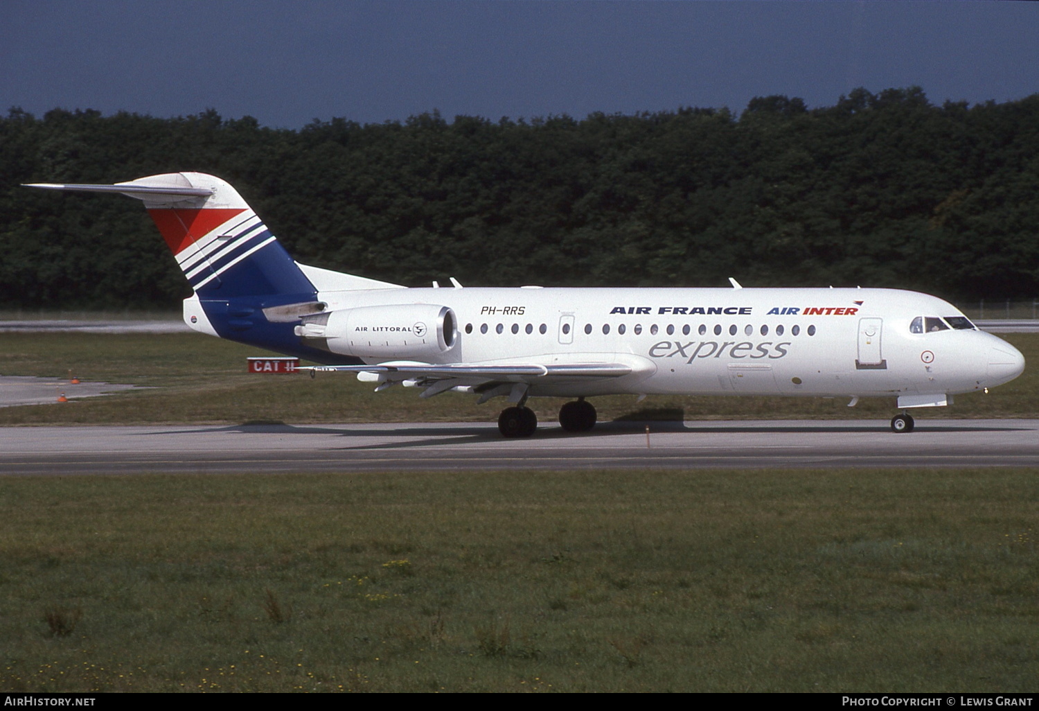 Aircraft Photo of PH-RRS | Fokker 70 (F28-0070) | Air France Express | AirHistory.net #342511