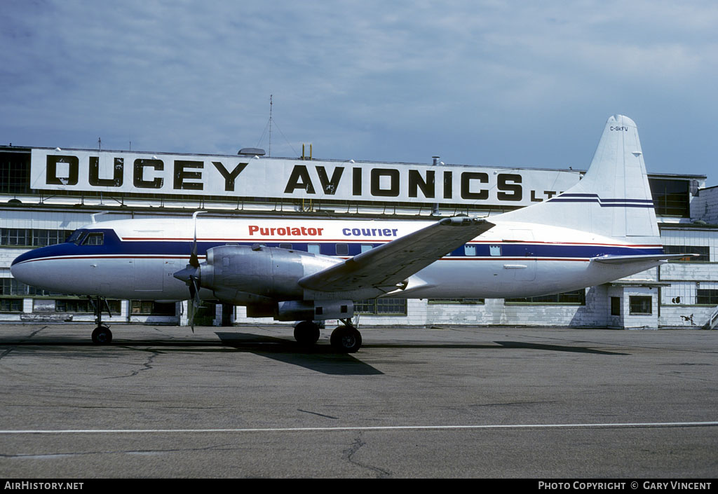 Aircraft Photo of C-GKFW | Convair 580 | Purolator Courier | AirHistory.net #342529