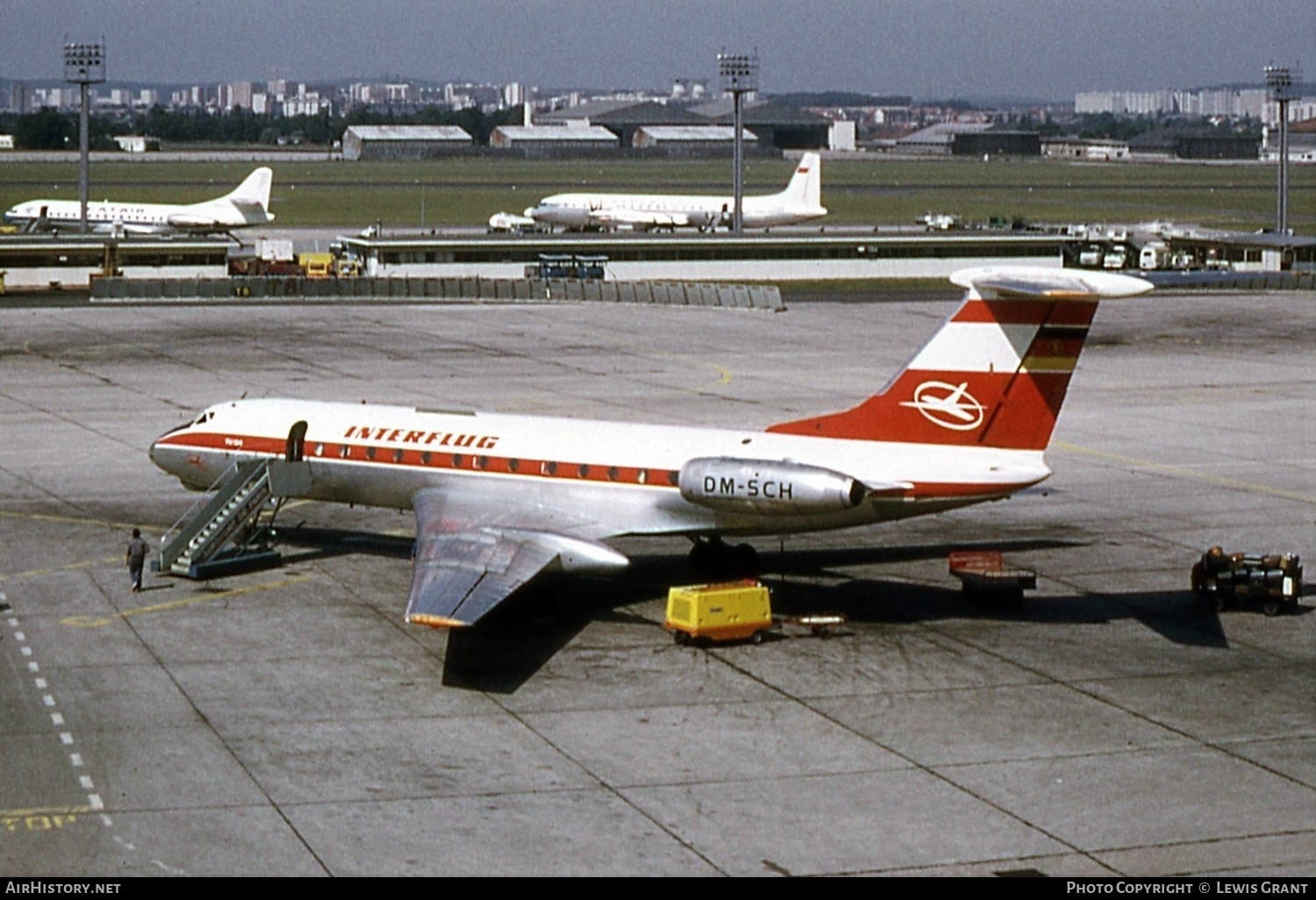 Aircraft Photo of DM-SCH | Tupolev Tu-134 | Interflug | AirHistory.net #342532