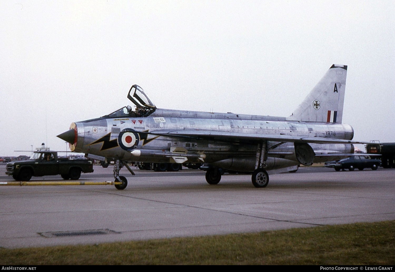 Aircraft Photo of XR713 | English Electric Lightning F3 | UK - Air Force | AirHistory.net #342535