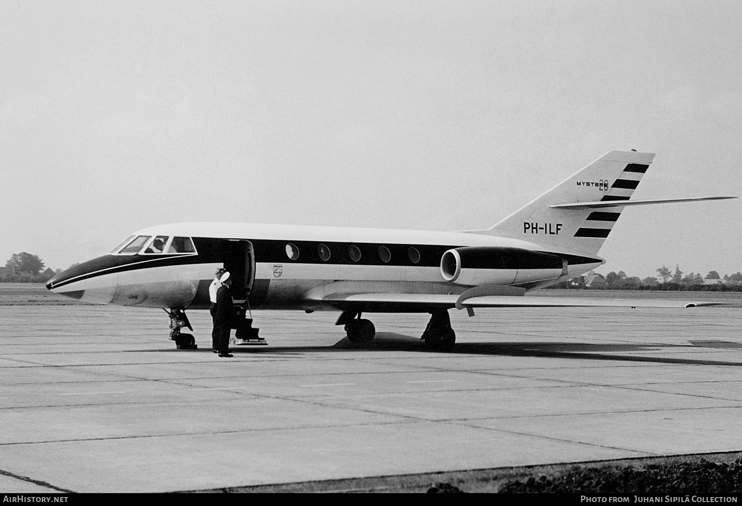 Aircraft Photo of PH-ILF | Dassault Mystere XX | Philips | AirHistory.net #342557