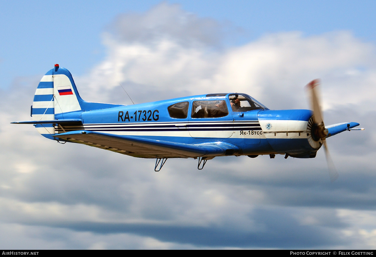 Aircraft Photo of RA-1732G | Yakovlev Yak-18T | AirHistory.net #342588