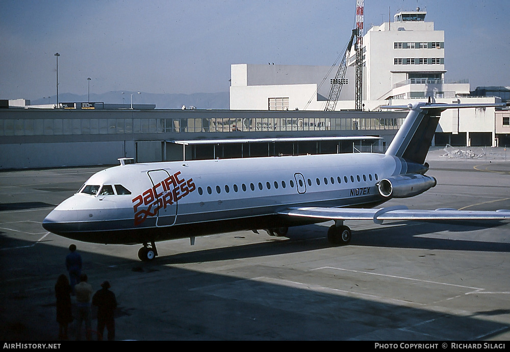 Aircraft Photo of N107EX | BAC 111-201AC One-Eleven | Pacific Express | AirHistory.net #342590