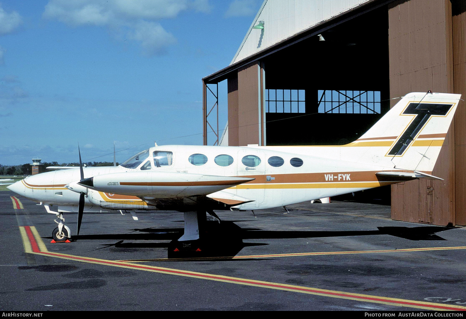 Aircraft Photo of VH-FYK | Cessna 421B Golden Eagle | Trans West Air Charter | AirHistory.net #342612