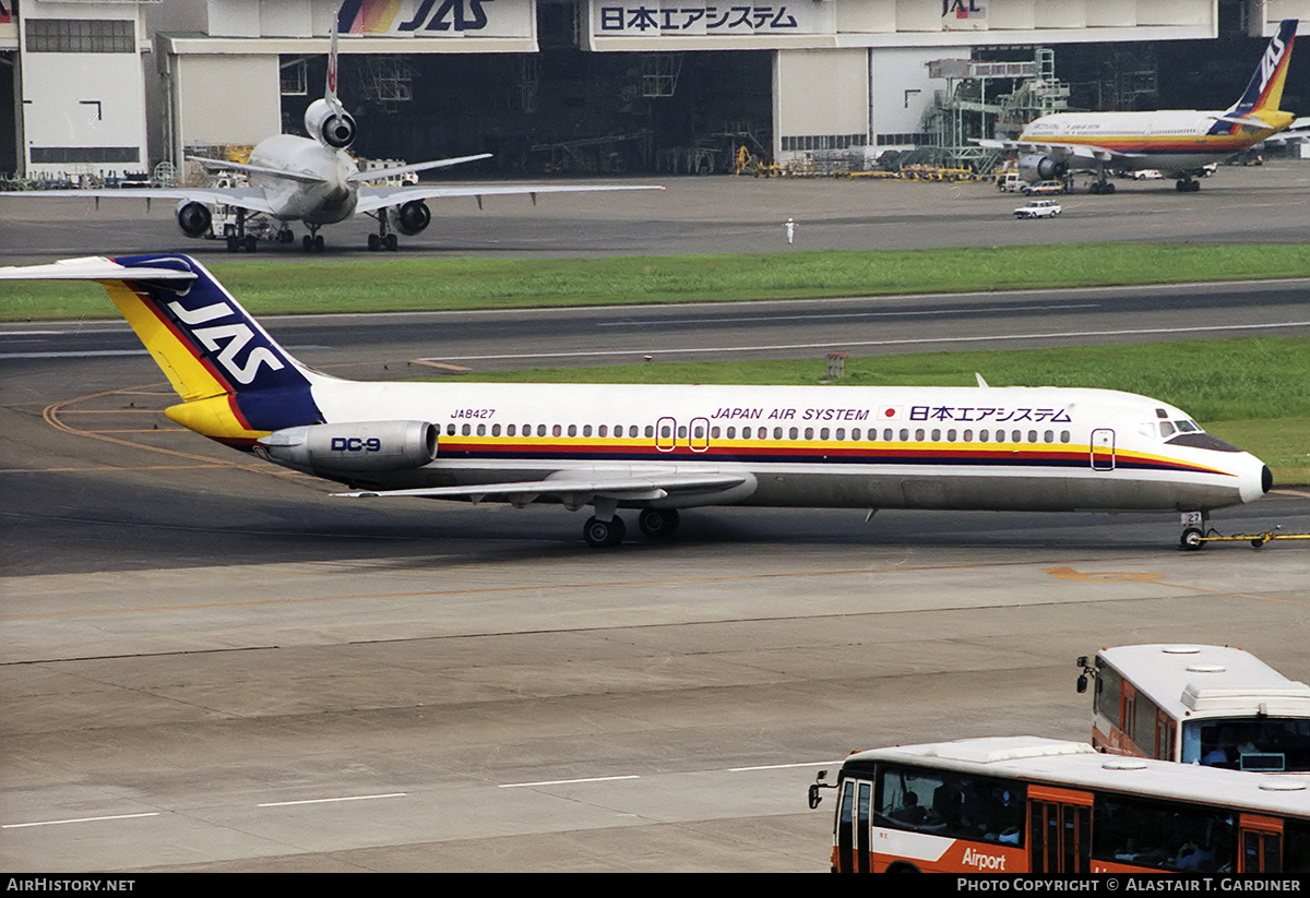 Aircraft Photo of JA8427 | McDonnell Douglas DC-9-41 | Japan Air System - JAS | AirHistory.net #342634