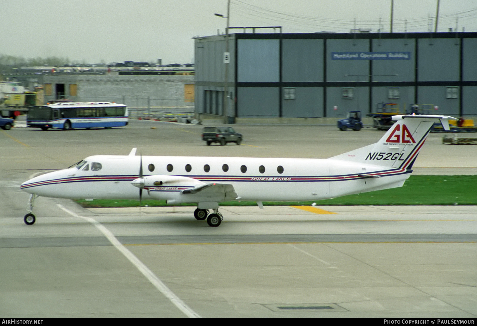 Aircraft Photo of N152GL | Beech 1900C-1 | Great Lakes Airlines | AirHistory.net #342638