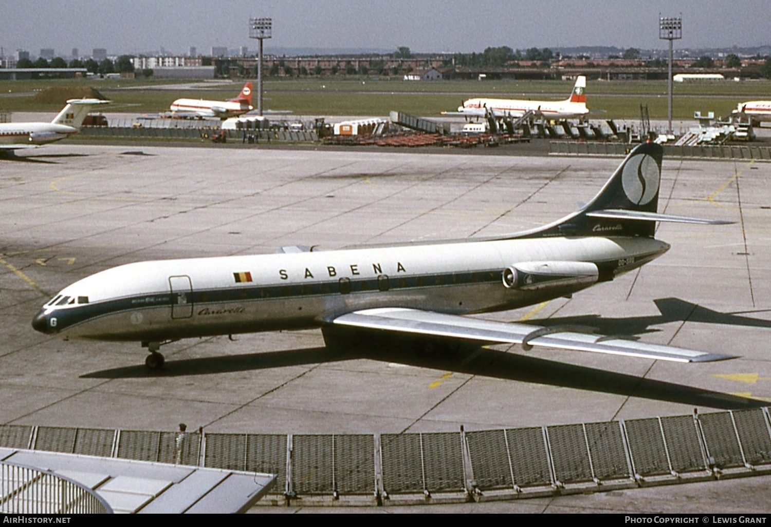 Aircraft Photo of OO-SRG | Sud SE-210 Caravelle VI-N | Sabena | AirHistory.net #342643