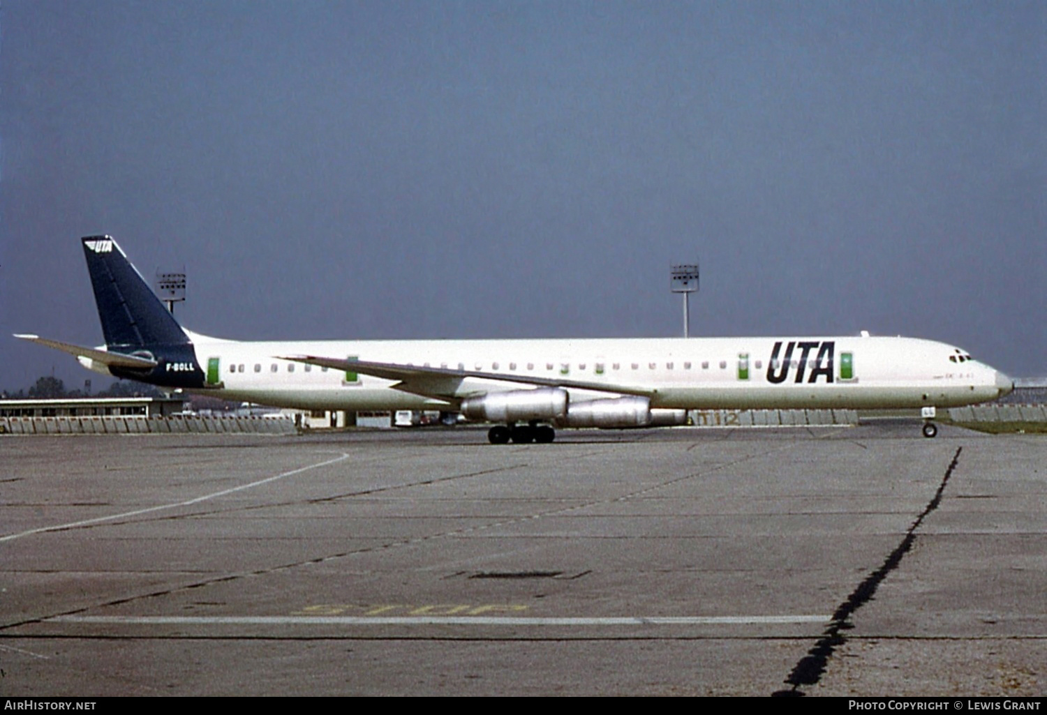 Aircraft Photo of F-BOLL | McDonnell Douglas DC-8-63PF | UTA - Union de Transports Aériens | AirHistory.net #342658