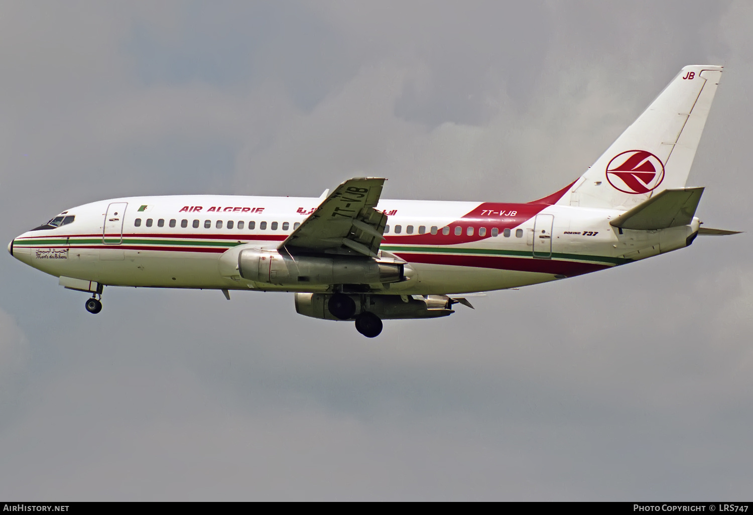 Aircraft Photo of 7T-VJB | Boeing 737-2T4/Adv | Air Algérie | AirHistory.net #342687