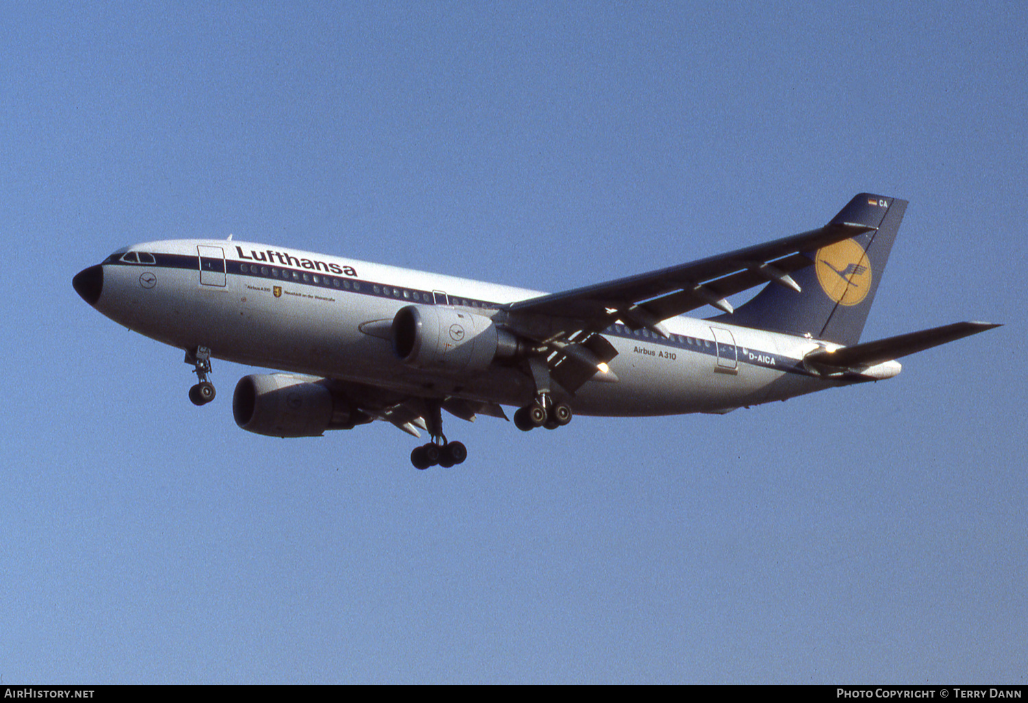 Aircraft Photo of D-AICA | Airbus A310-203 | Lufthansa | AirHistory.net #342693