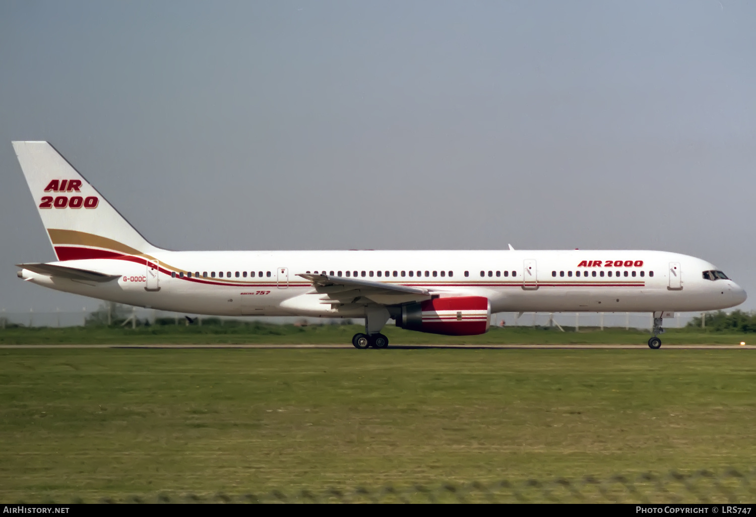 Aircraft Photo of G-OOOC | Boeing 757-28A | Air 2000 | AirHistory.net #342716