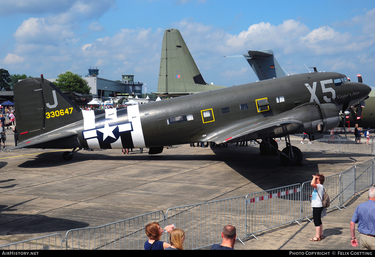 Aircraft Photo of N62CC / 330647 | Douglas DC-3(C) | USA - Air Force | AirHistory.net #342721