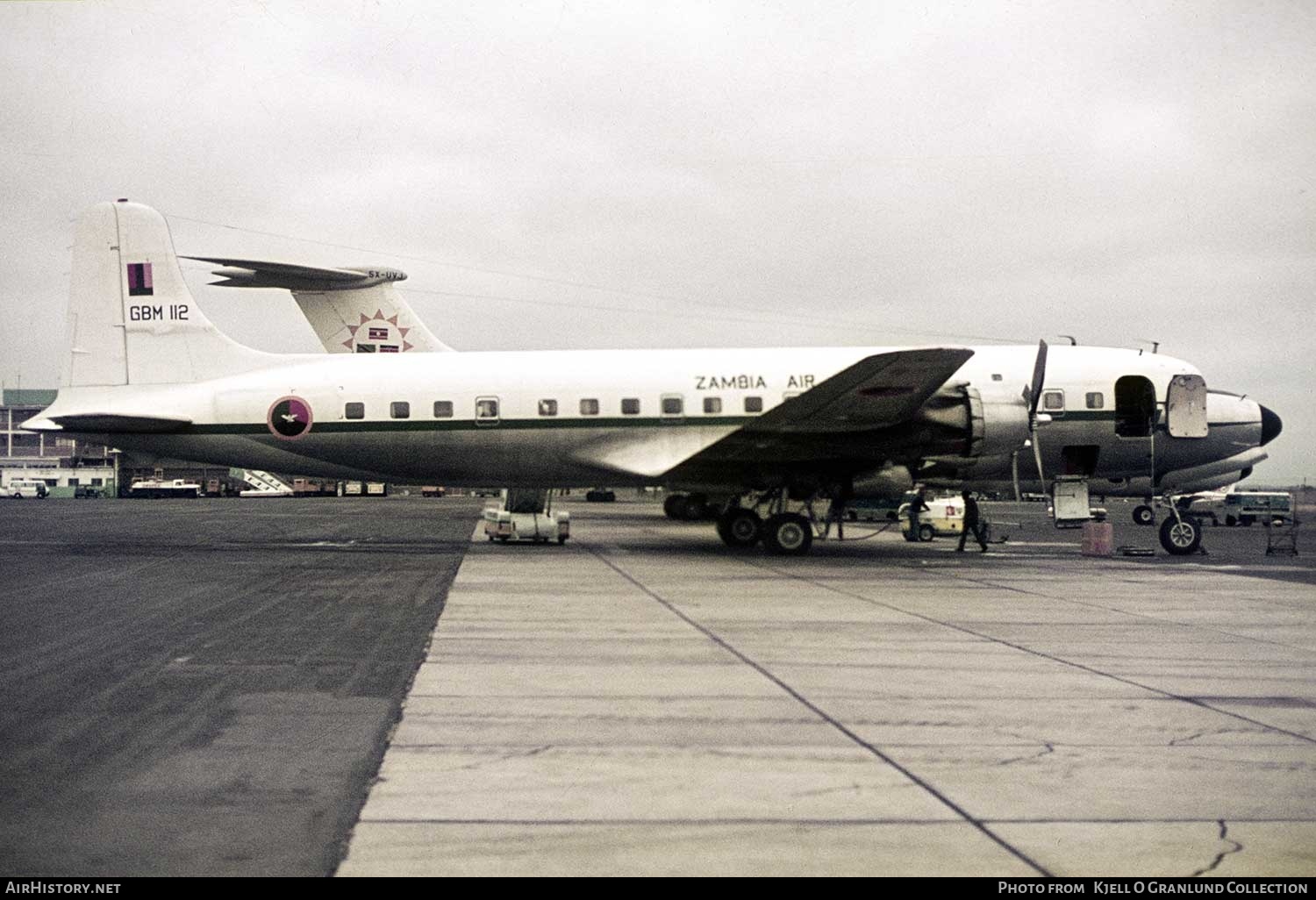 Aircraft Photo of GBM112 | Douglas DC-6B | Zambia - Air Force | AirHistory.net #342724
