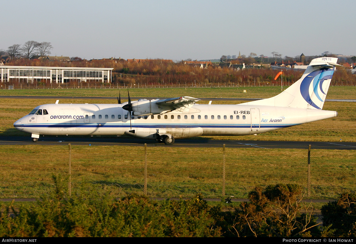 Aircraft Photo of EI-REB | ATR ATR-72-202 | Aer Arann | AirHistory.net #342728