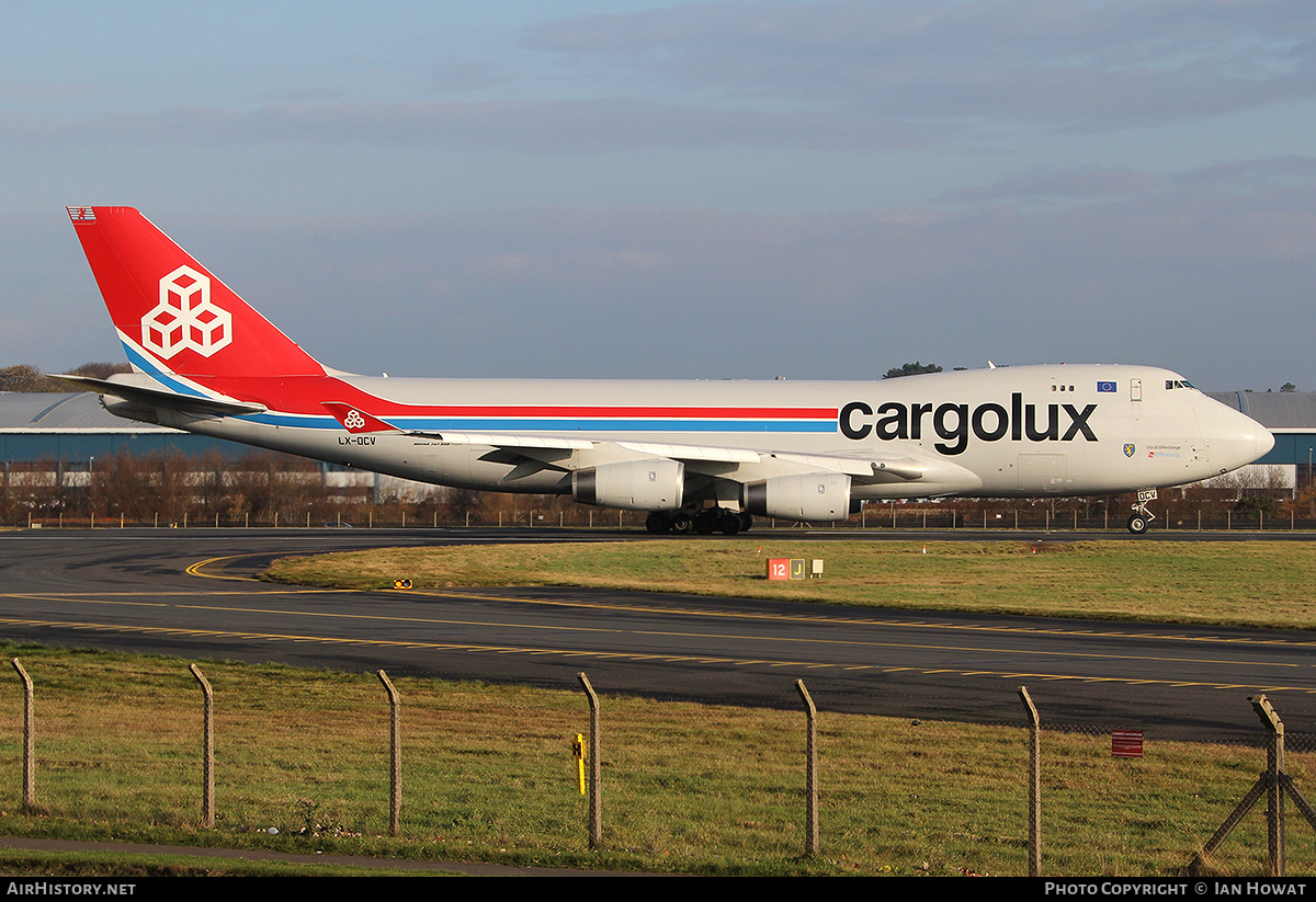 Aircraft Photo of LX-OCV | Boeing 747-4R7F/SCD | Cargolux | AirHistory.net #342742