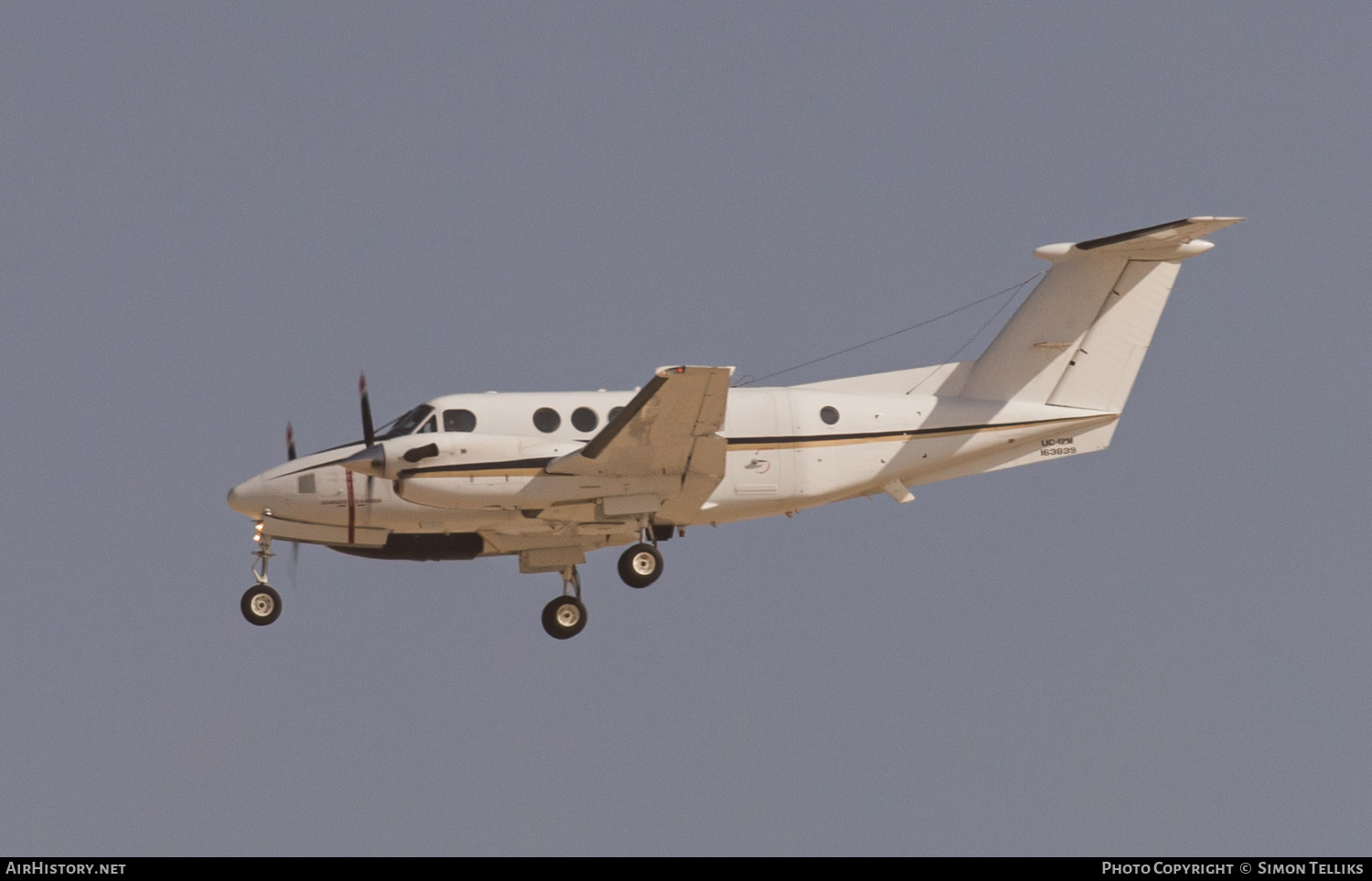 Aircraft Photo of 163839 | Beech UC-12M Super King Air (A200C) | USA - Navy | AirHistory.net #342746