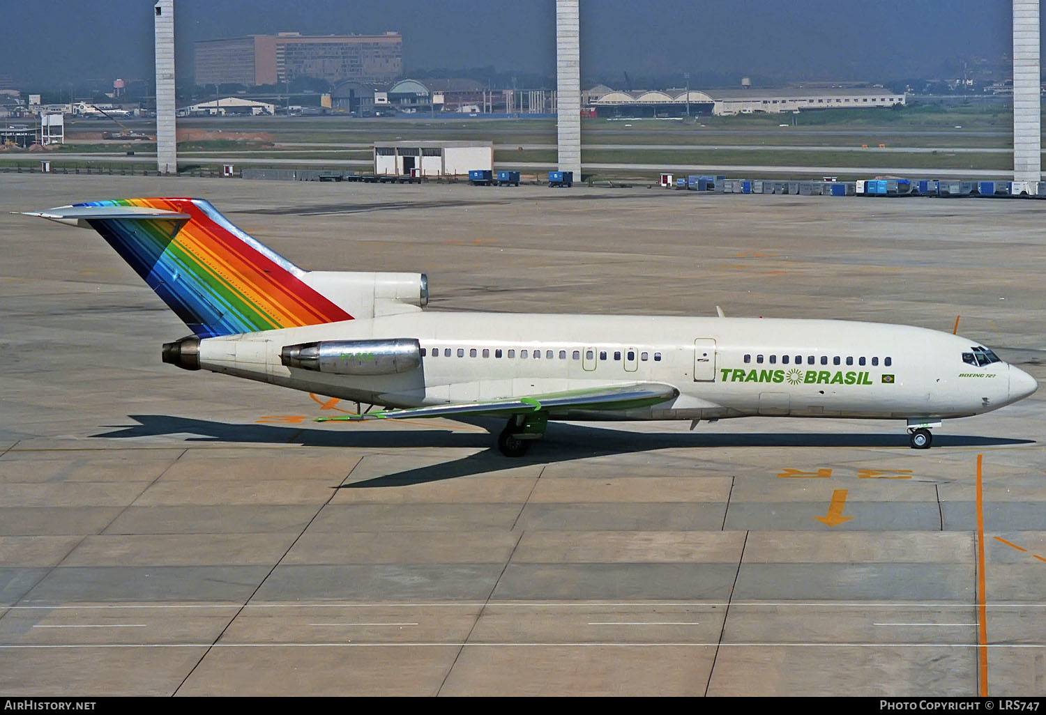 Aircraft Photo of PT-TCE | Boeing 727-77 | TransBrasil | AirHistory.net #342750