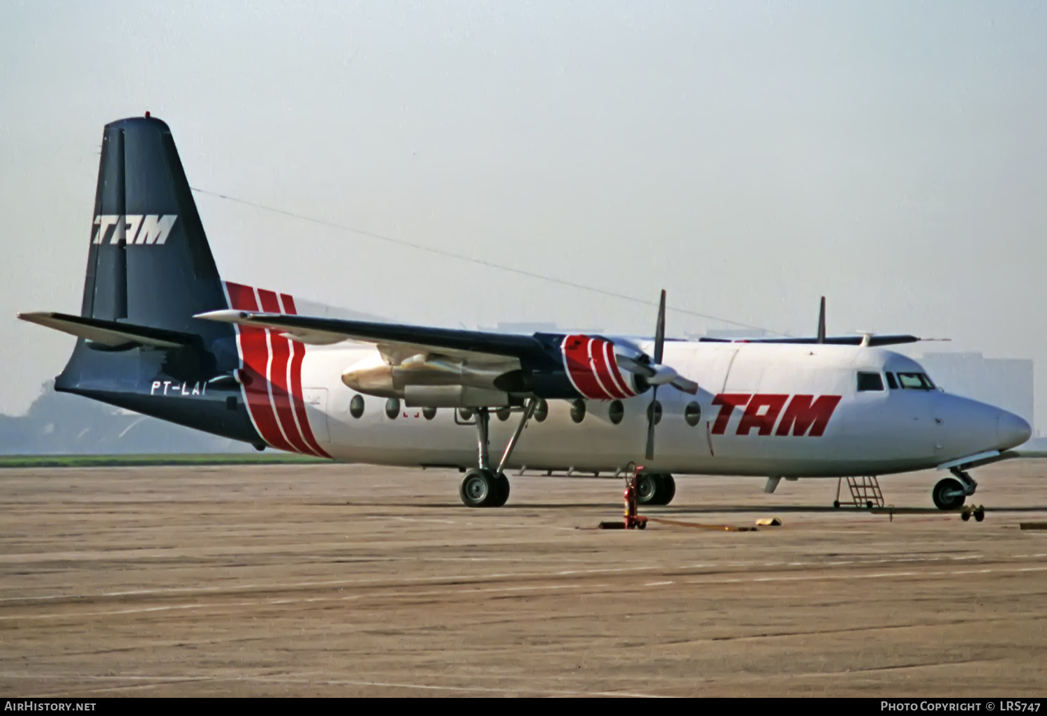 Aircraft Photo of PT-LAI | Fokker F27-600 Friendship | TAM Linhas Aéreas | AirHistory.net #342752