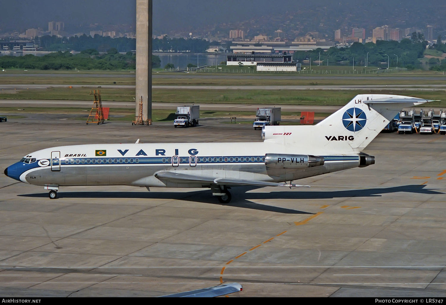 Aircraft Photo of PP-VLH | Boeing 727-41 | Varig | AirHistory.net #342755