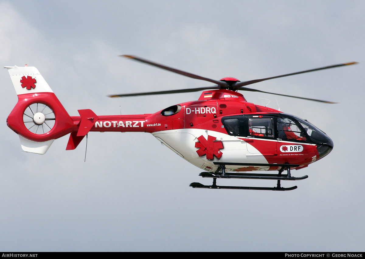 Aircraft Photo of D-HDRQ | Eurocopter EC-135P-2+ | DRF Luftrettung - German Air Rescue | AirHistory.net #342783