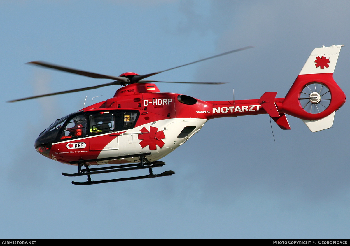 Aircraft Photo of D-HDRP | Eurocopter EC-135P-2 | DRF Luftrettung - German Air Rescue | AirHistory.net #342784
