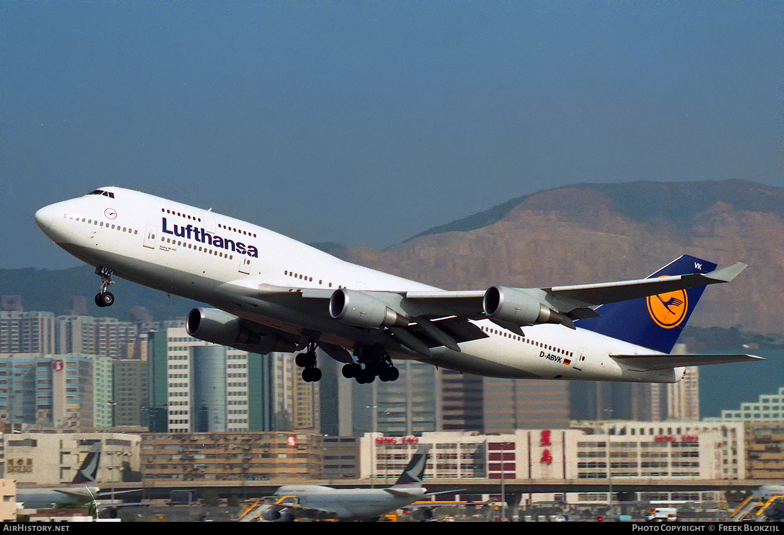 Aircraft Photo of D-ABVK | Boeing 747-430 | Lufthansa | AirHistory.net #342786