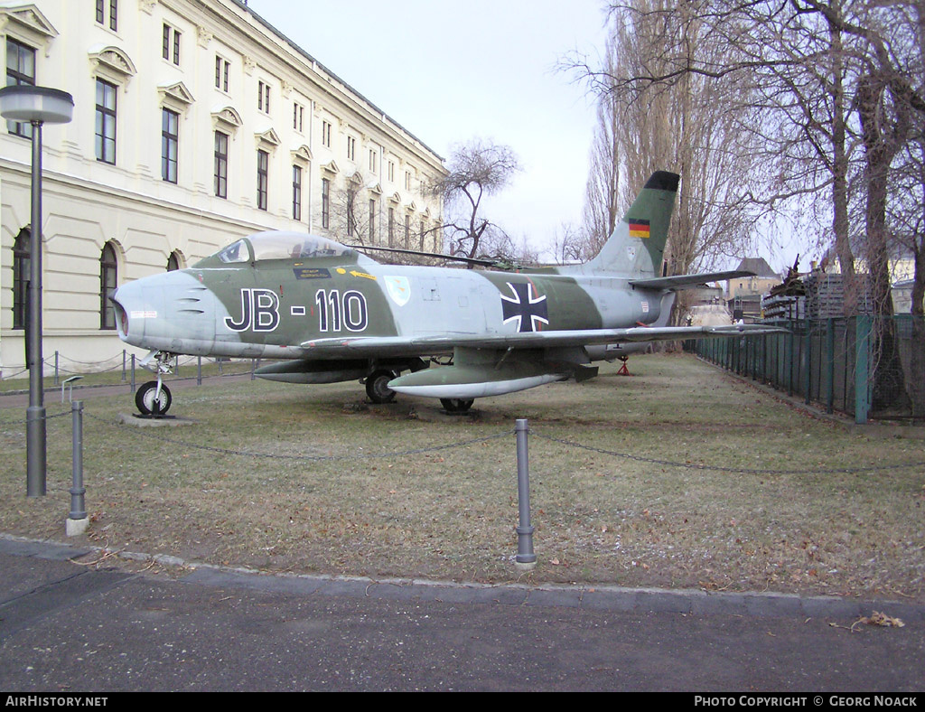 Aircraft Photo of JB-110 | Canadair CL-13B Sabre 6 | Germany - Air Force | AirHistory.net #342788